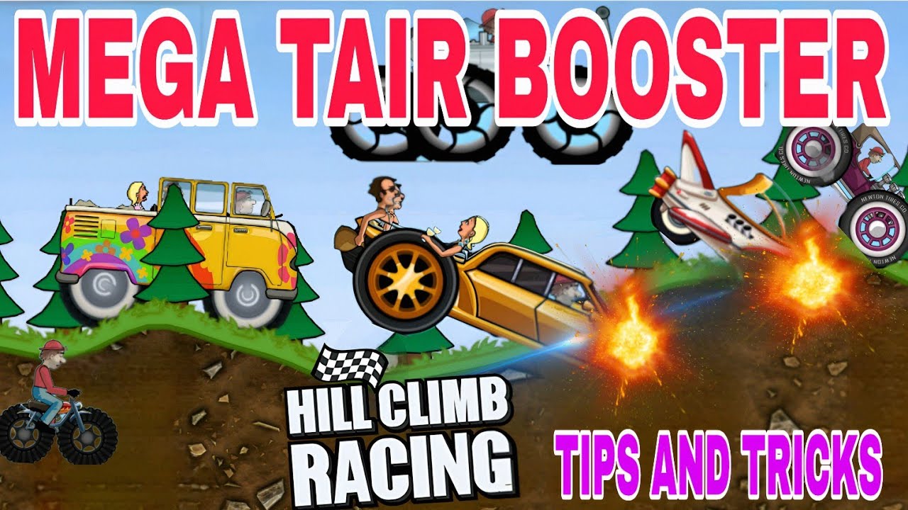 Mega Tair Booster 😱 Гоночная игра Hill Climb, часть 2 || Киртеш Hcr ||