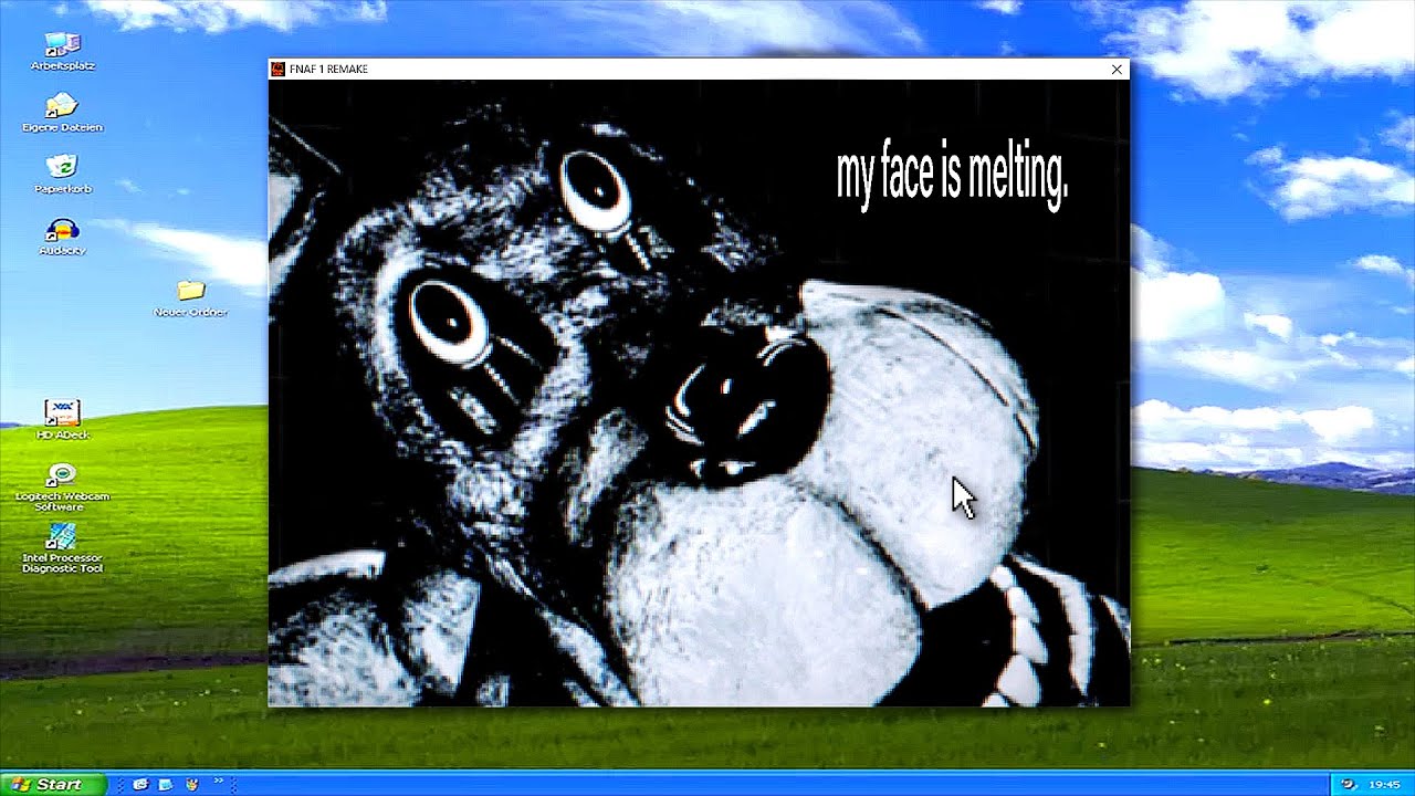 i'm sick. So i downloaded another FNAF virus 💔