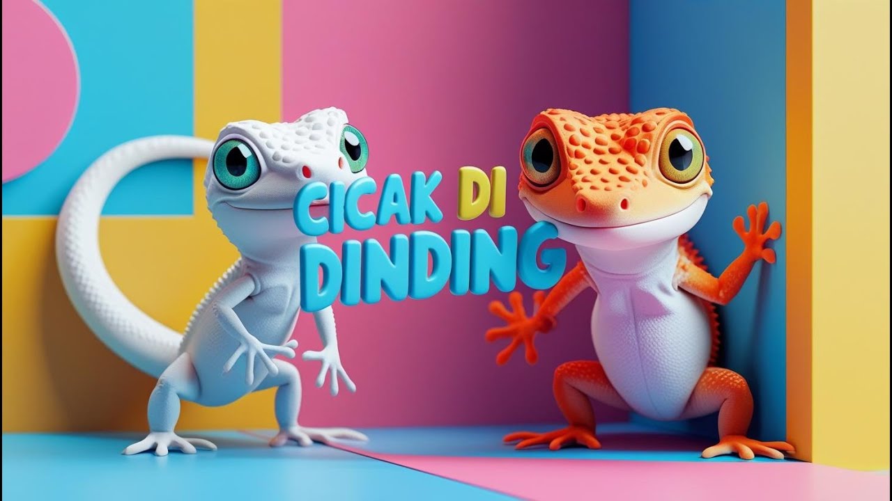Cicak di Dinding🦎 - Lagu Anak Populer | Dimdim Ceria