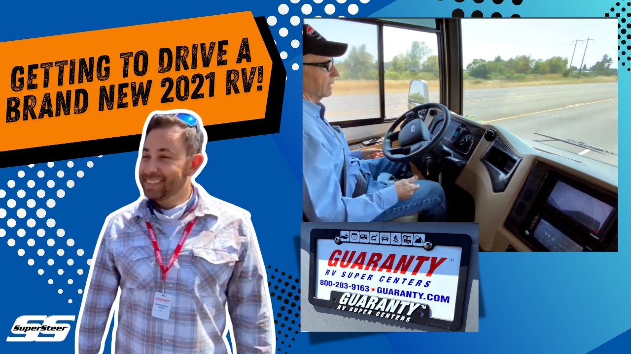 Driving the 2021 Ford F53 Motorhome