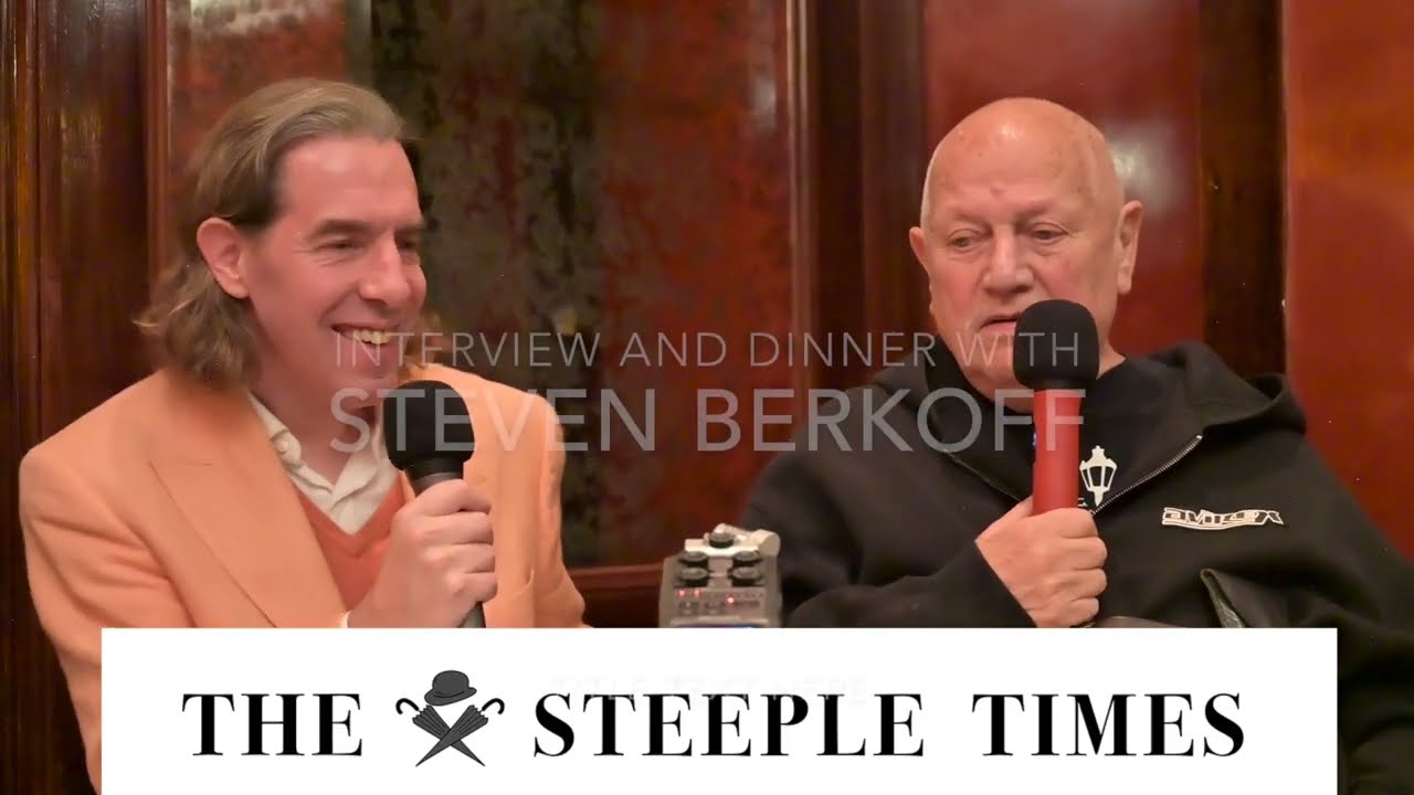 Actor, writer and producer Steven Berkoff discusses playing Bond baddies and other villains