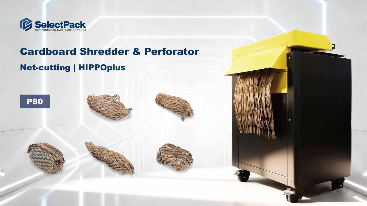 Cardboard Shredder & Perforator | Net-cutting | HIPPO & HIPPOplus | 5 models in total | #selectpack