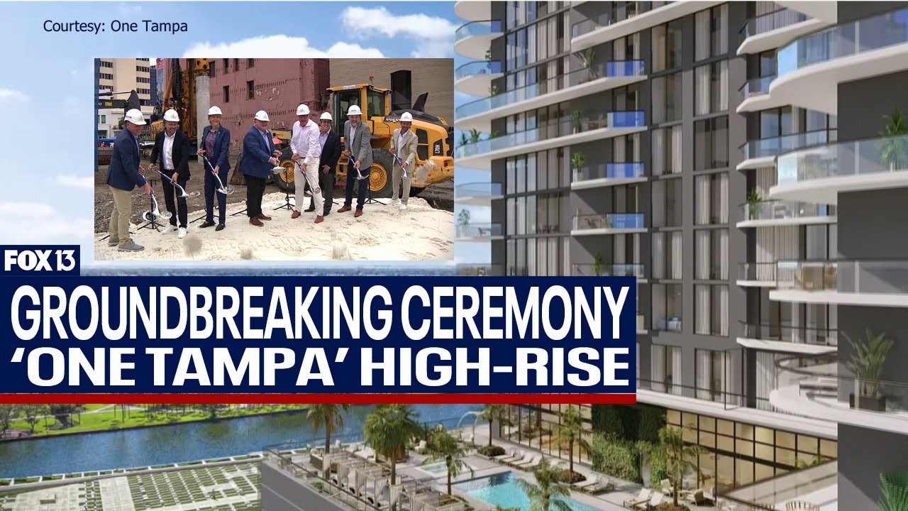 Groundbreaking for Tampa's tallest residential tower