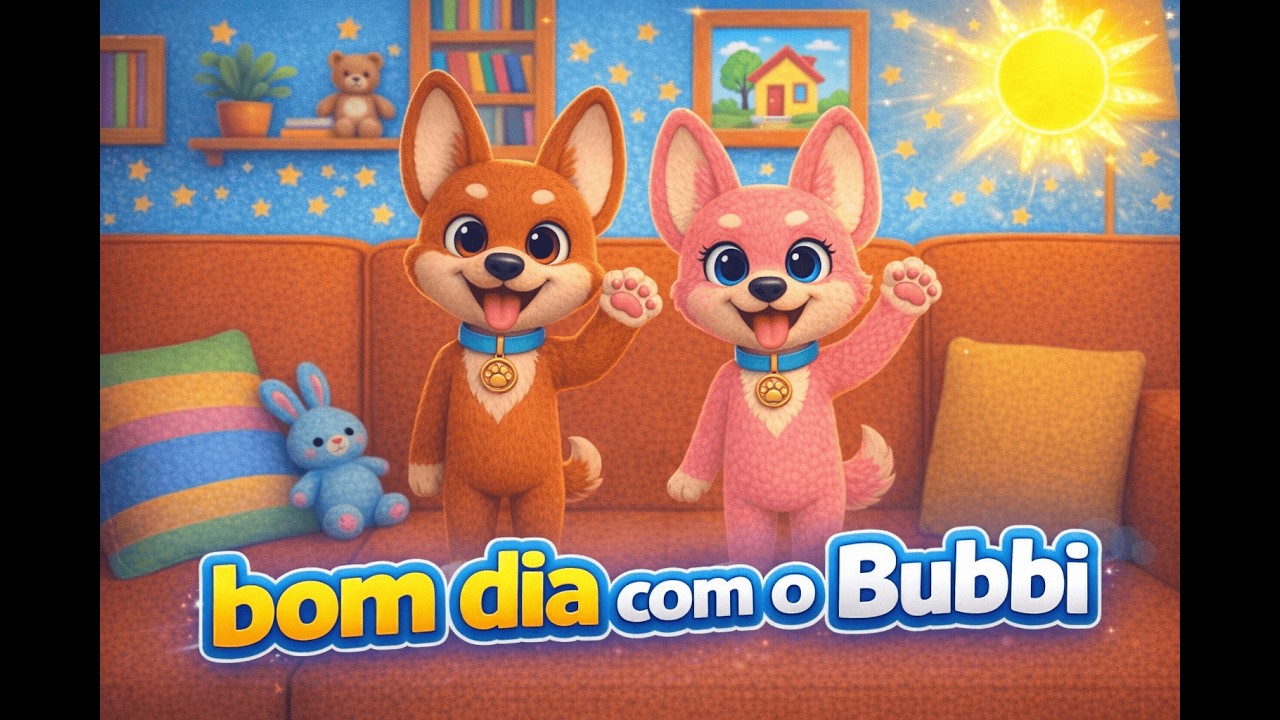 Bubbi acordou! ☀️ Rotina divertida da manhã | Música Infantil