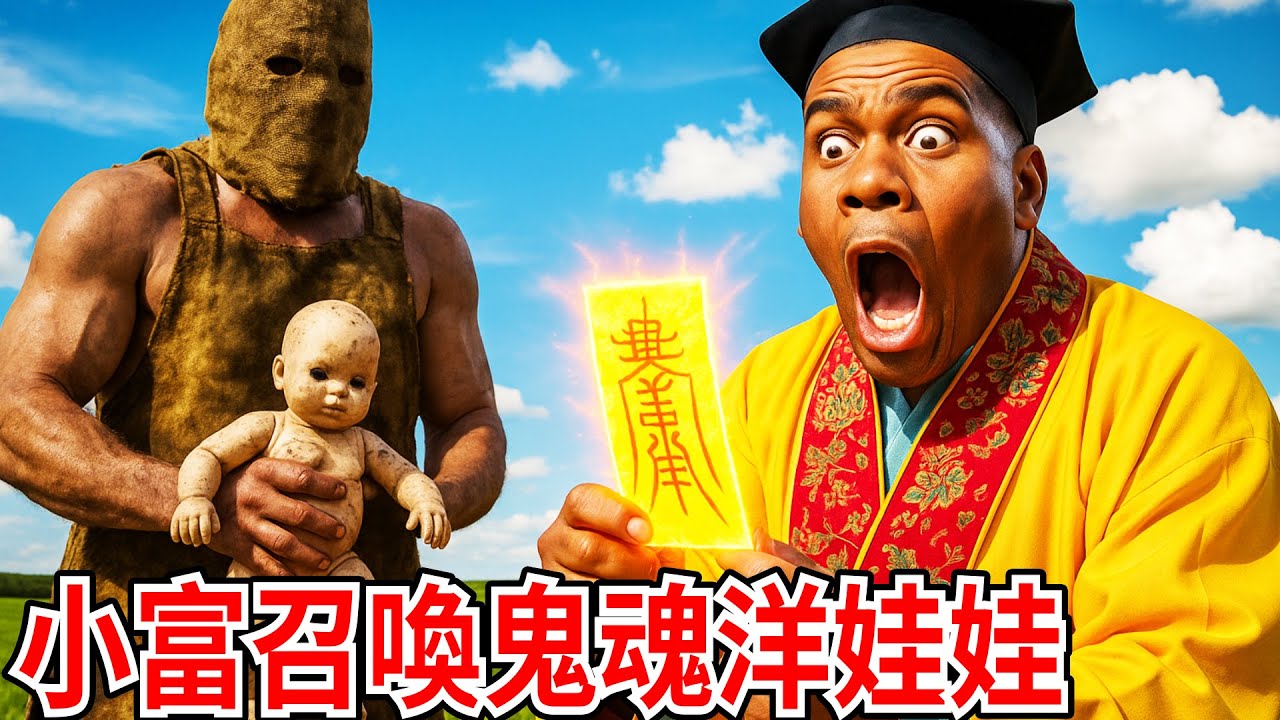 GTA5都市传说 小富用道教法術召喚鬼魂洋娃娃！ 沒想到竟然召喚了超可怕的東西！