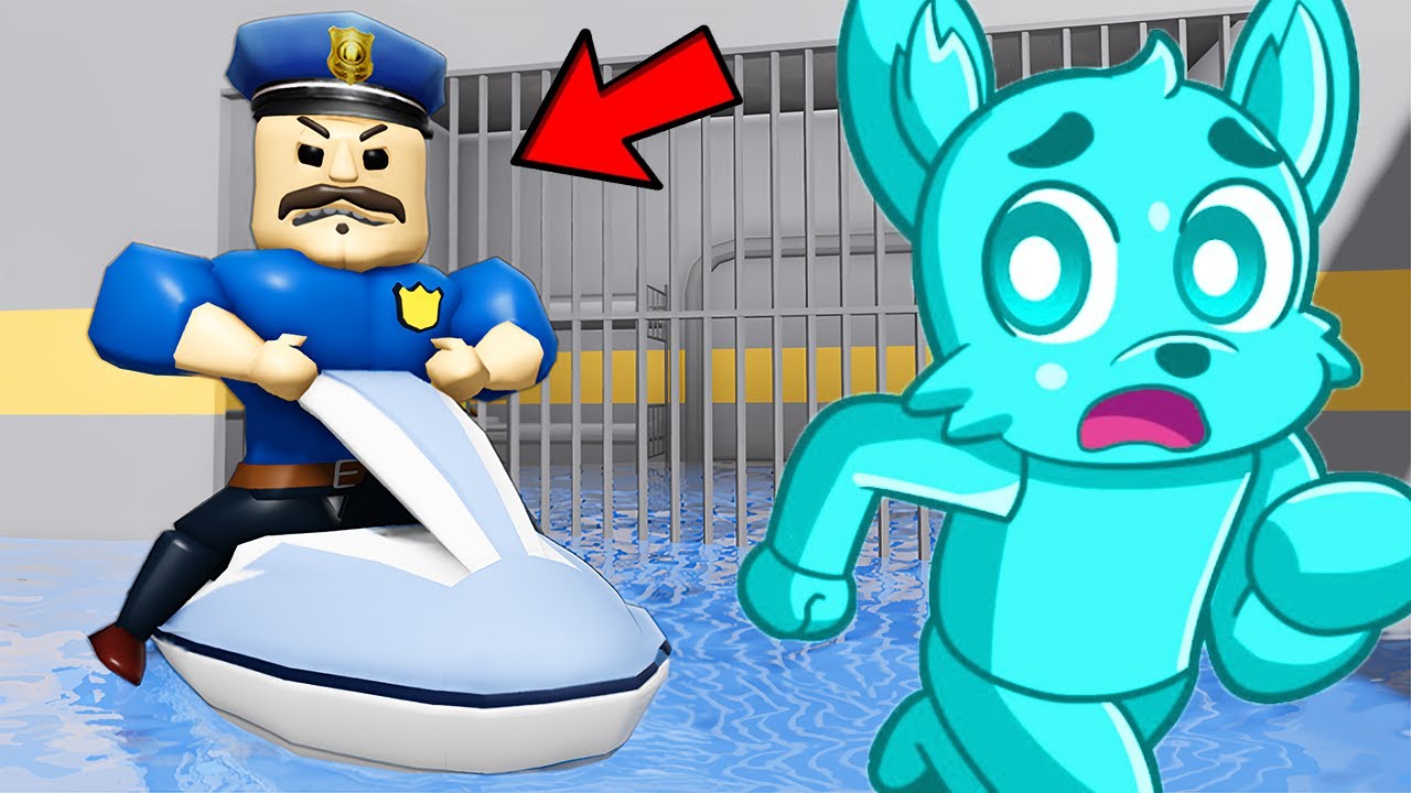 UCIEKAM z WODNEGO WIĘZIENIA w Roblox