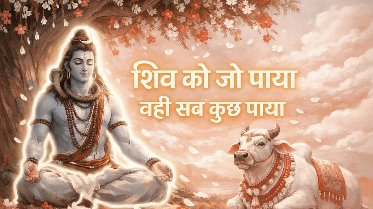 शिव को जो पाया वही सब कुछ पाया | 2026 का जीवन बदल देने वाला शिव भजन