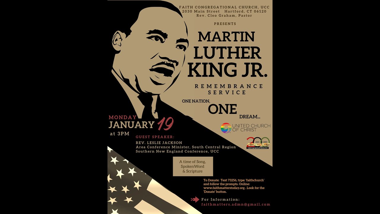 2026.01.19- Rev. Dr. Martin Luther King Remembrance Service
