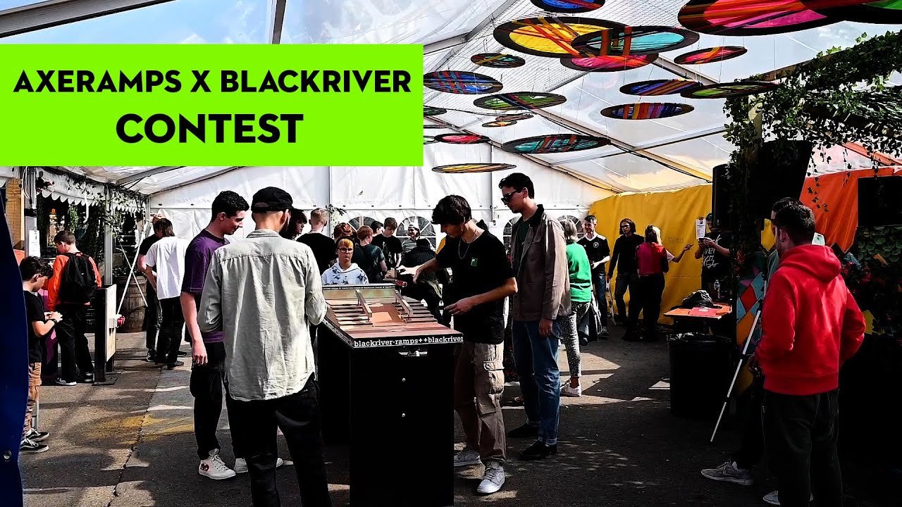 Fingerboard Contest in London - Axeramps X Blackriver - UK Tour 2021