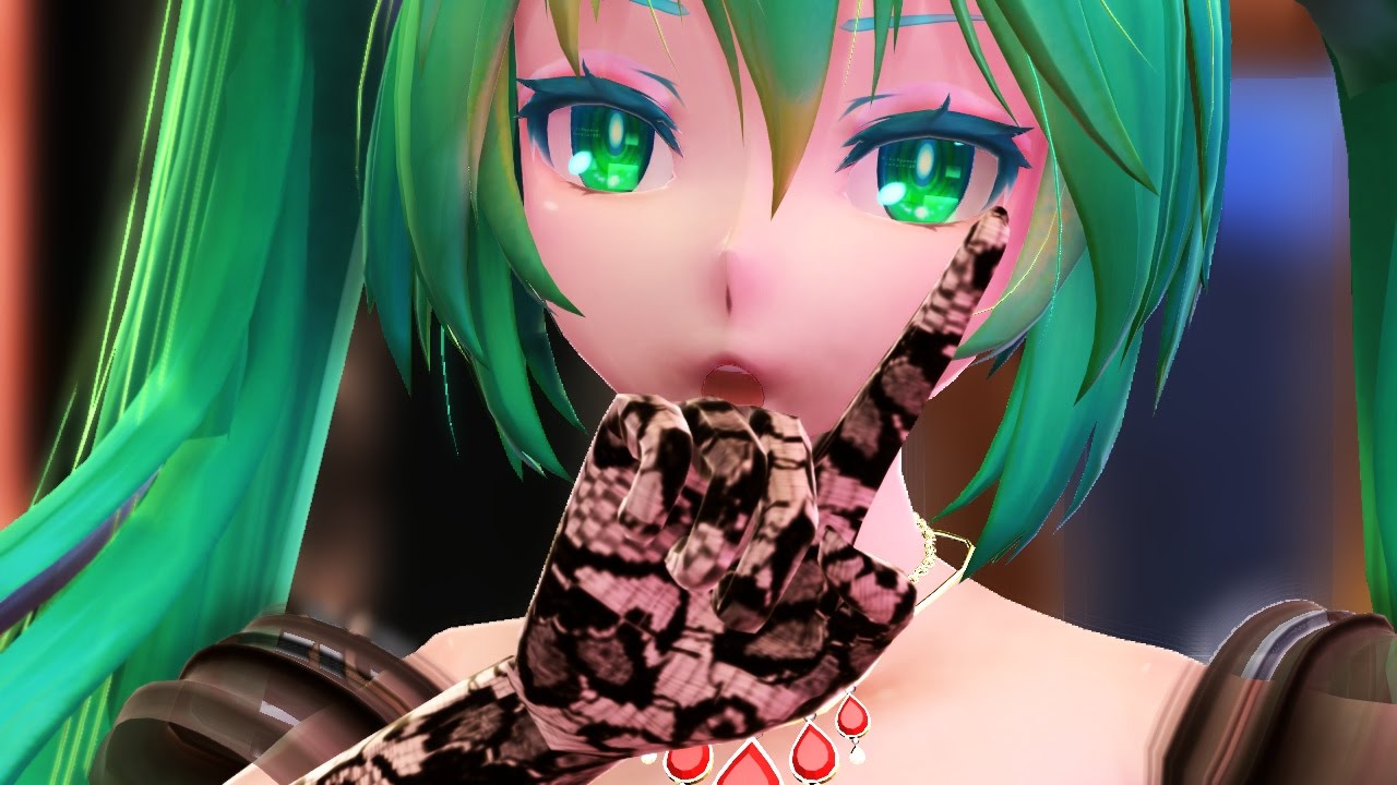 【MMD】【1080P】Tdaミニ・レースドレスミクで「リスキーゲーム」フィギュア風
