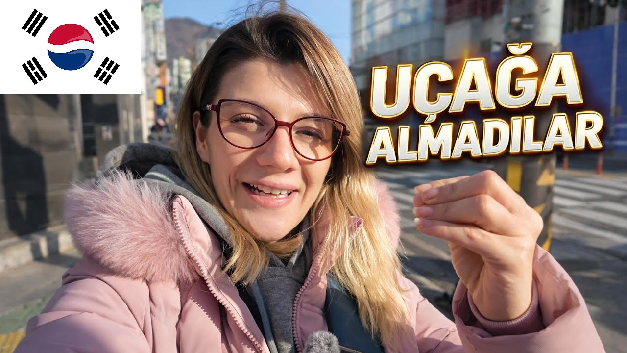 Tayland’dan Güney Kore’ye Uçarken Havaalanında ŞOK Yaşadım | KR