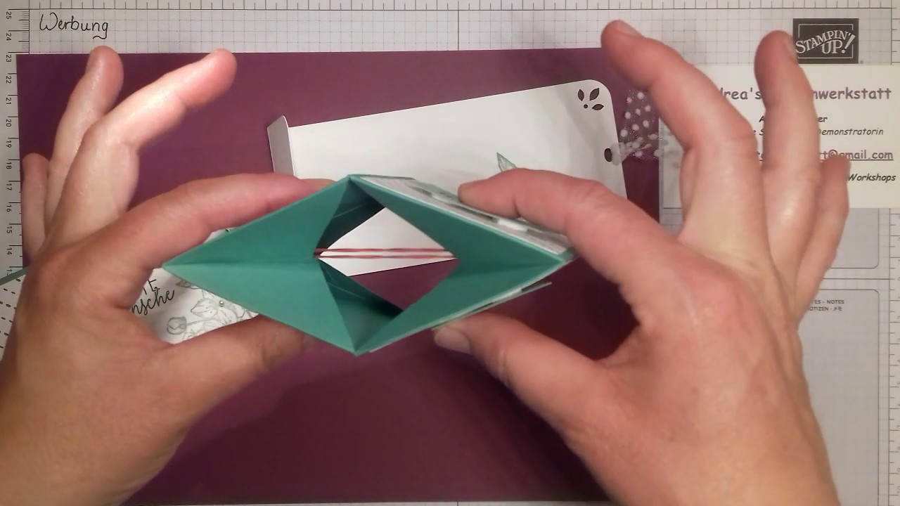 Hüpfende Glückwünsche - Pop-up-Würfel -Stampin' Up!®