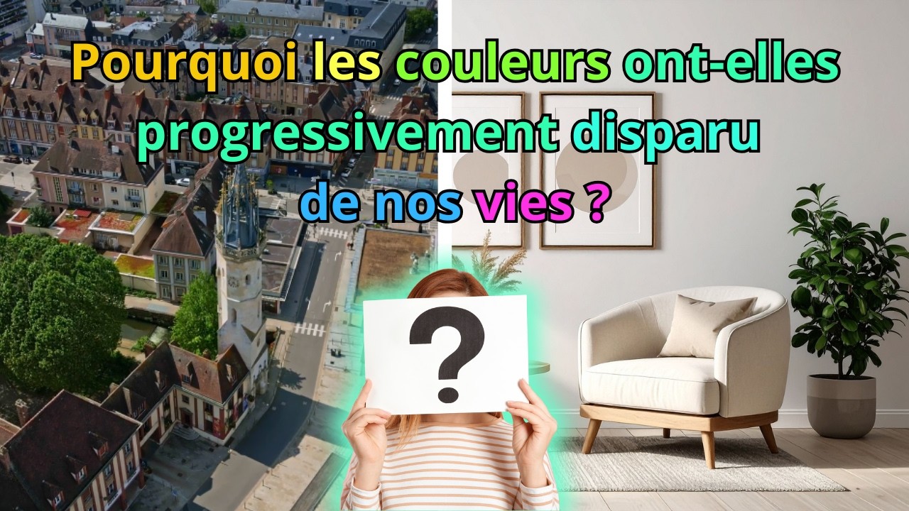 Pourquoi les couleurs ont-elles progressivement disparu de nos vies ?