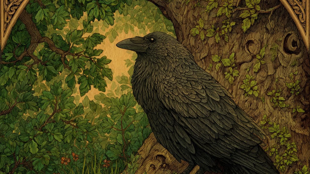 The Raven Watches From The Yew | Celtic Music Journey