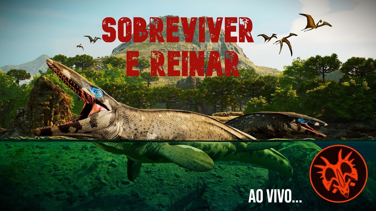 HADEUS AO VIVO! olha o jacareee#dinossauros #pathoftitans