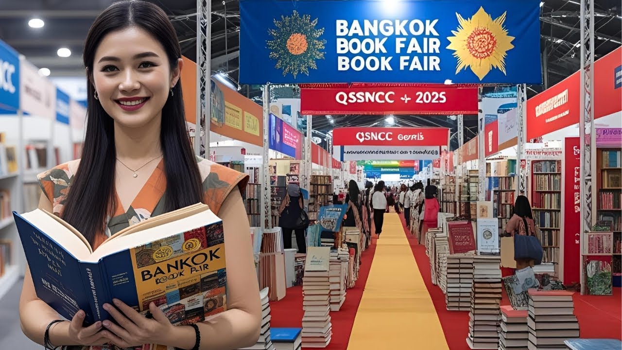 Biggest literary Event inThailand! 53rd National Book Fair & 23rd Bangkok International Book Fair 🇹🇭