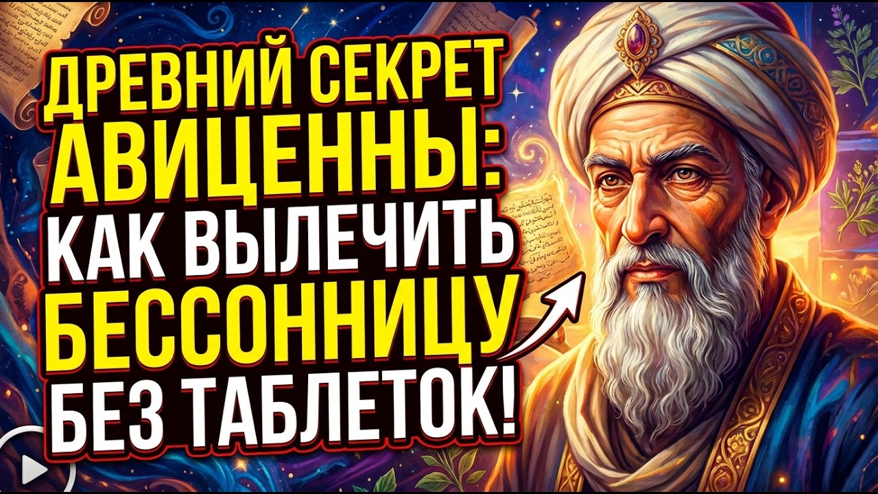 КАК УСНУТЬ ПОЧТИ СРАЗУ — СТАРИННЫЙ МЕТОД АВИЦЕННЫ