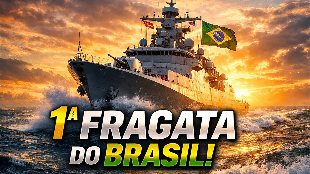 ACABOU A ESPERA! 🇧🇷 BRASIL LANÇA SUA 1ª FRAGATA TAMANDARÉ E MUDA O JOGO NO MAR