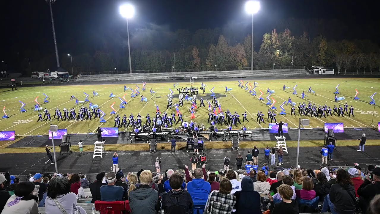 2024 Mooresville High School Pride in Motion Marching Band