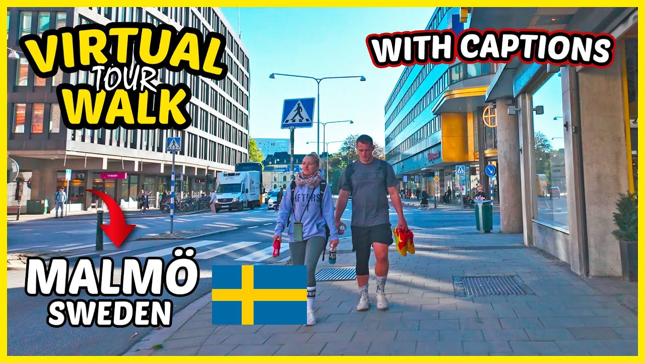 Walking Around Malmö, Sweden | Malmö City Walk🚶‍♂️✨