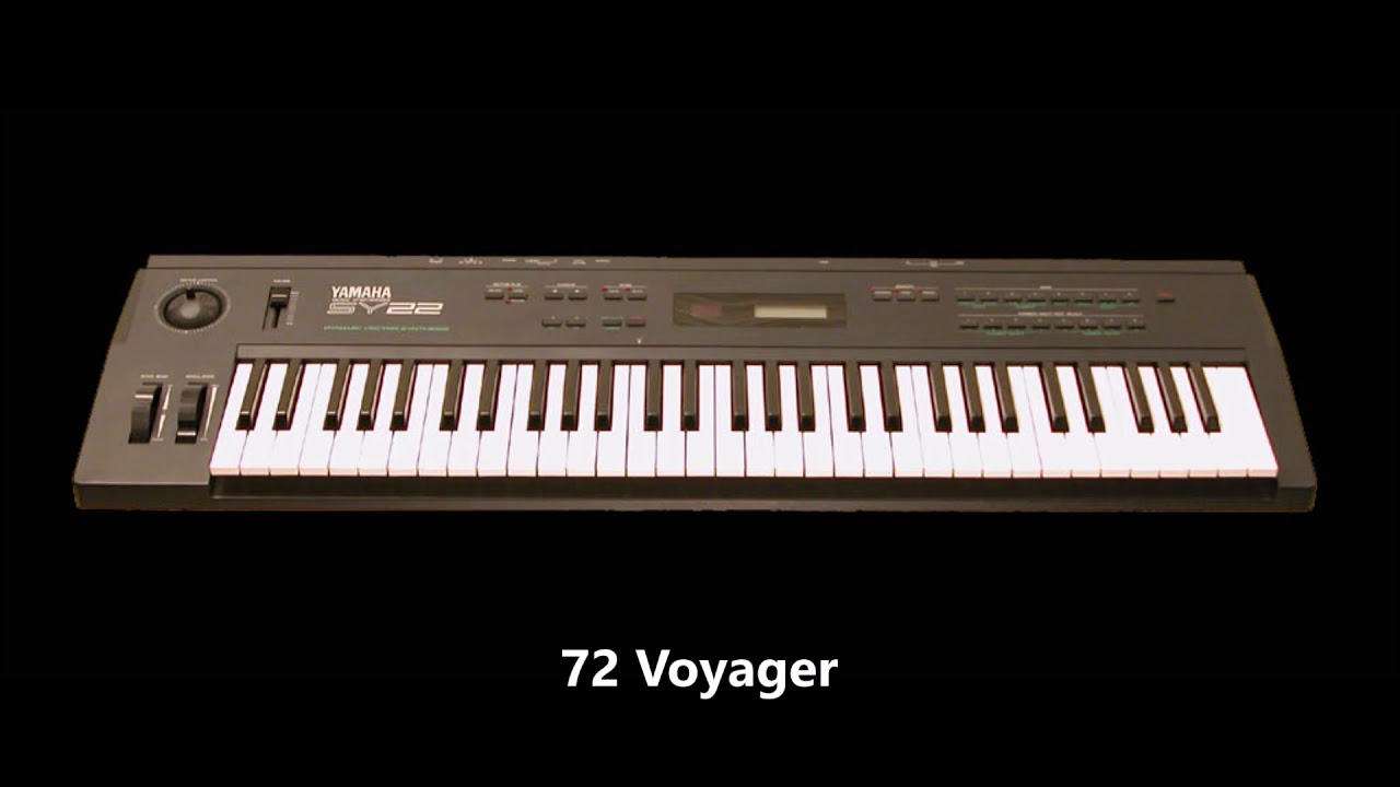 Yamaha SY22 Demo - Atmospheres and Vectors