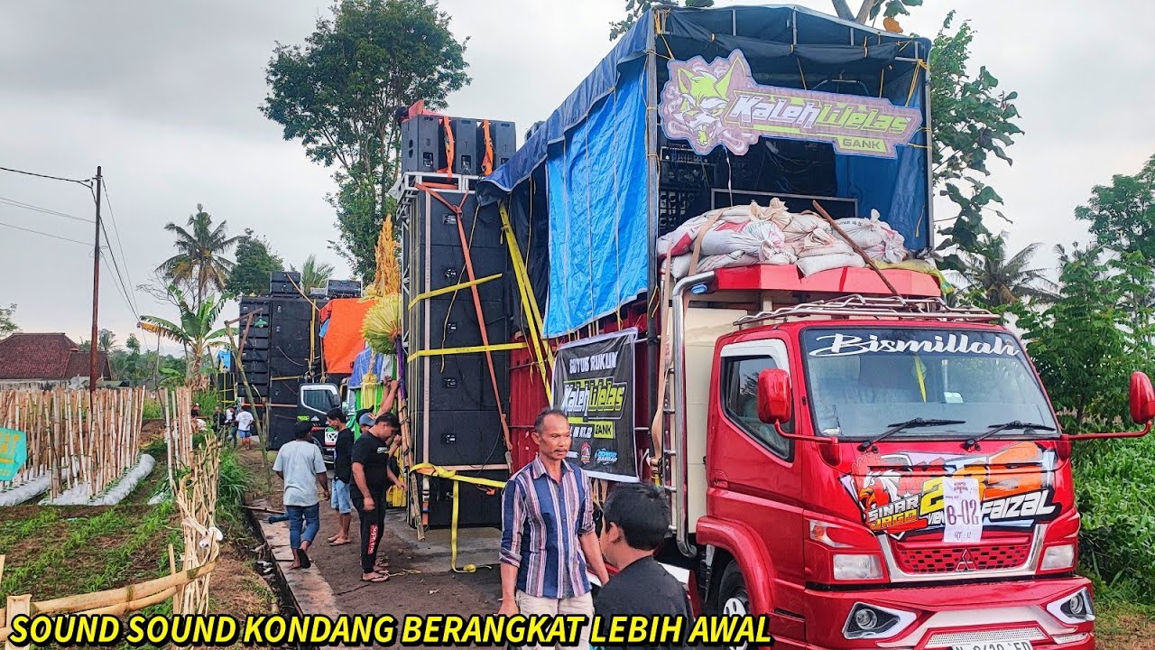 Urutan start sound besar karnaval patokpicis wajak, sound sound kondang jatim berangkat lebih awal