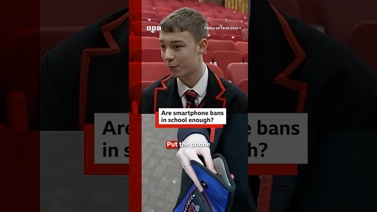 Should phones be banned in schools? #School #BBCNews