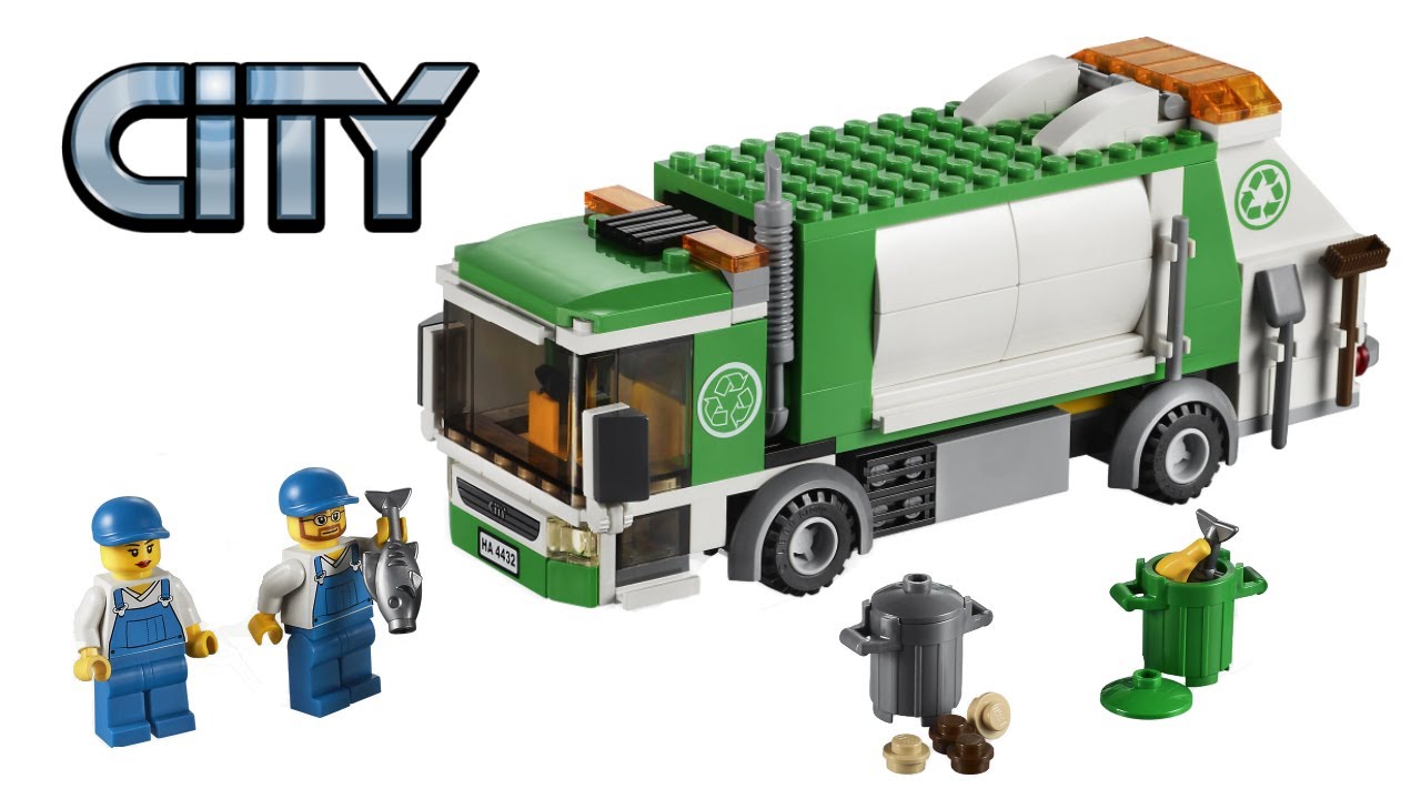 LEGO City M&uuml;llabfuhr (4432) - Speed build