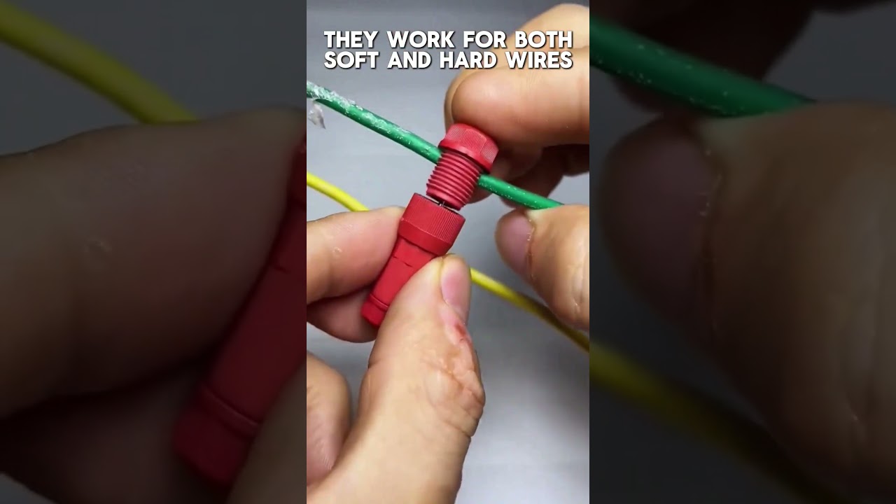quick-connect wire connectors #tools