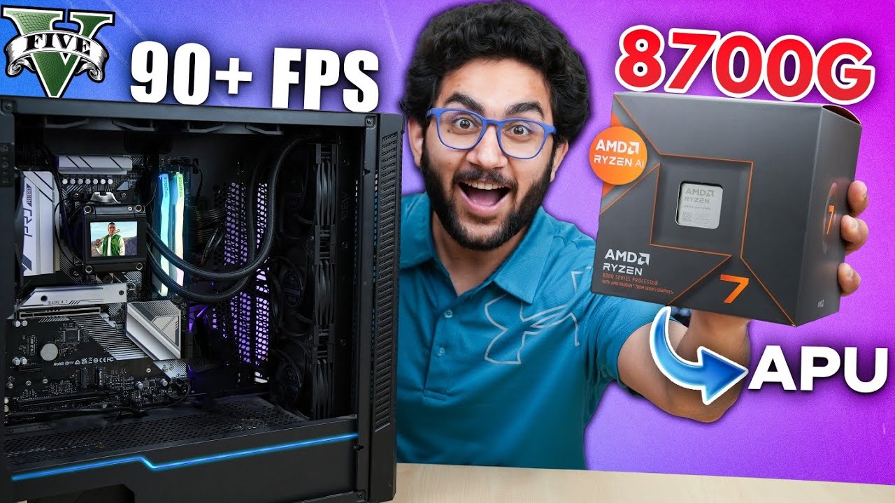 Gaming Without Graphics Card? AMD Ryzen&trade; 7 8700G APU