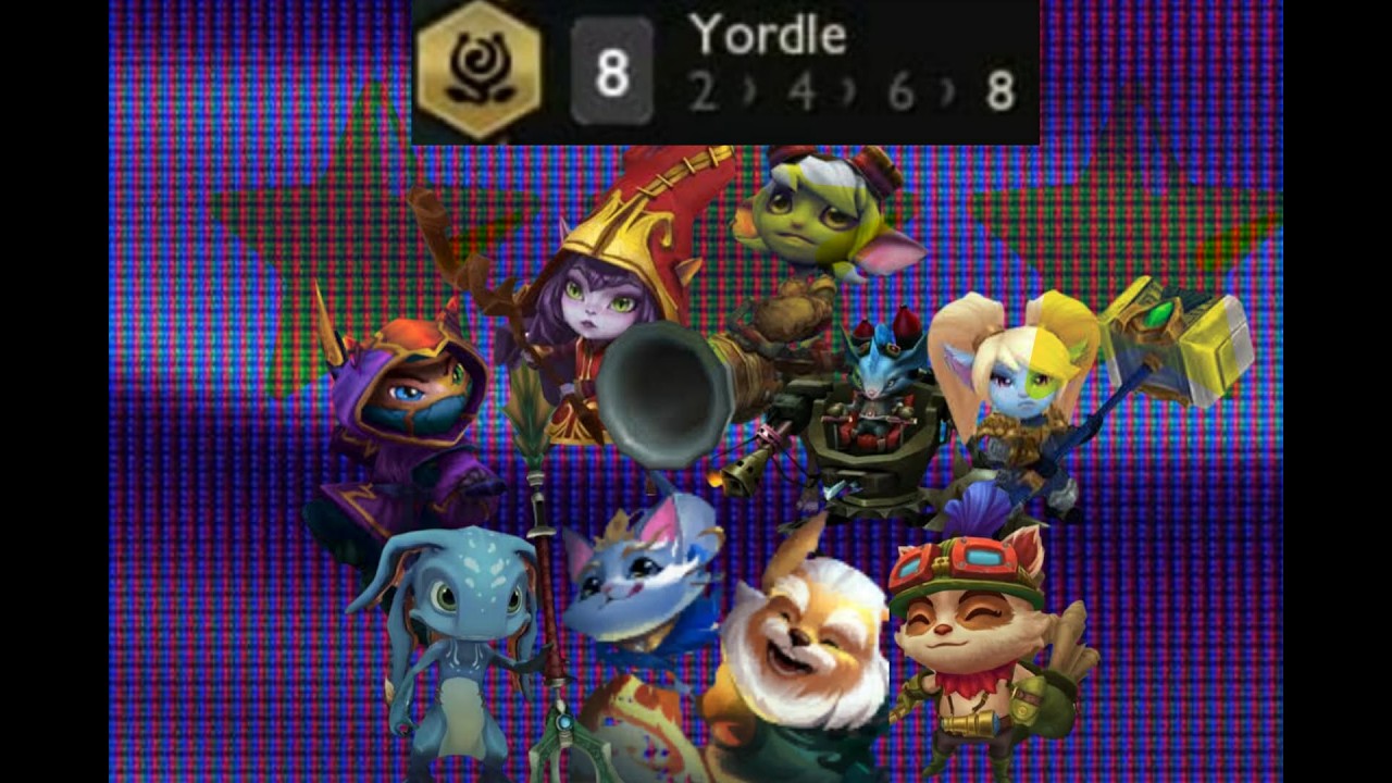 Eight ⭐⭐⭐ YORDLES | TEAMFIGHT TACTICS #tft