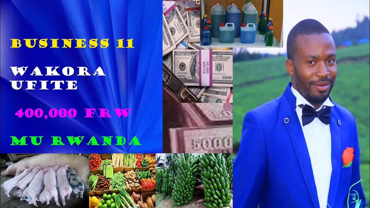 Coach Professor : Business 10 Wakora ufite igishoro gito cya amafaranga 400,000frw mu Rwanda 