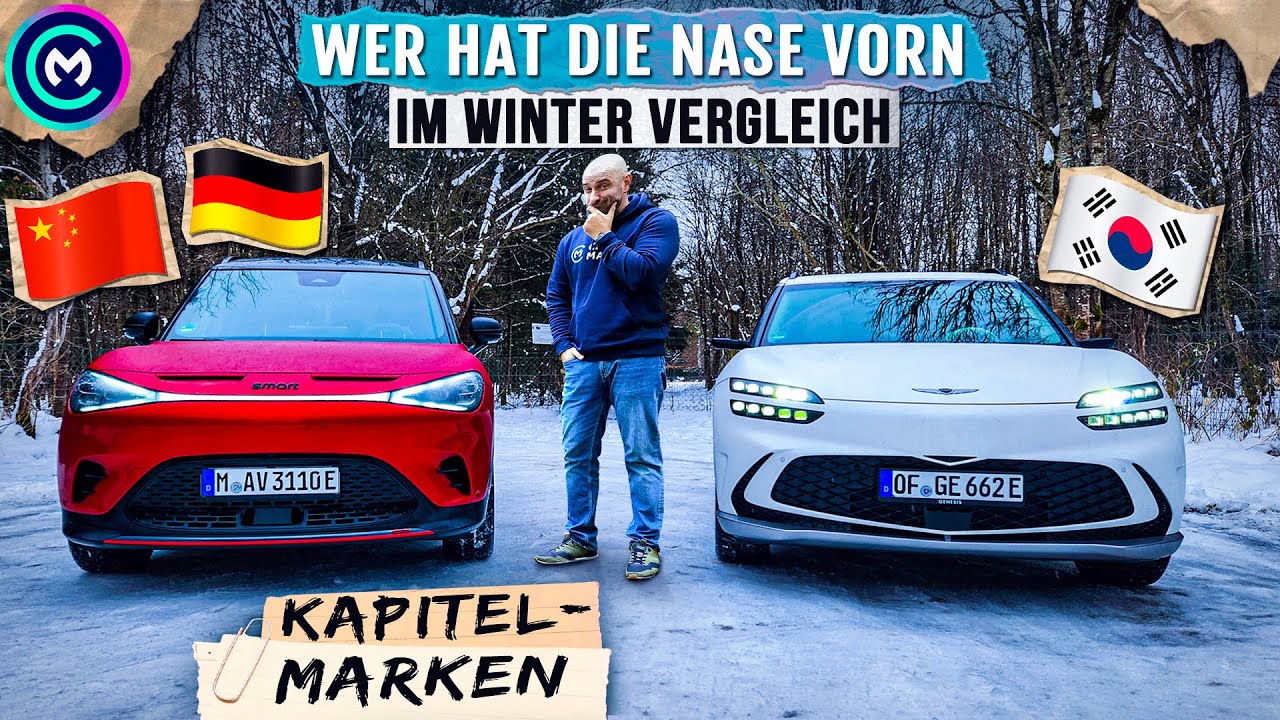 Smart #1 BRABUS vs. Genesis GV60: Zwei klassenbeste Elektroautos