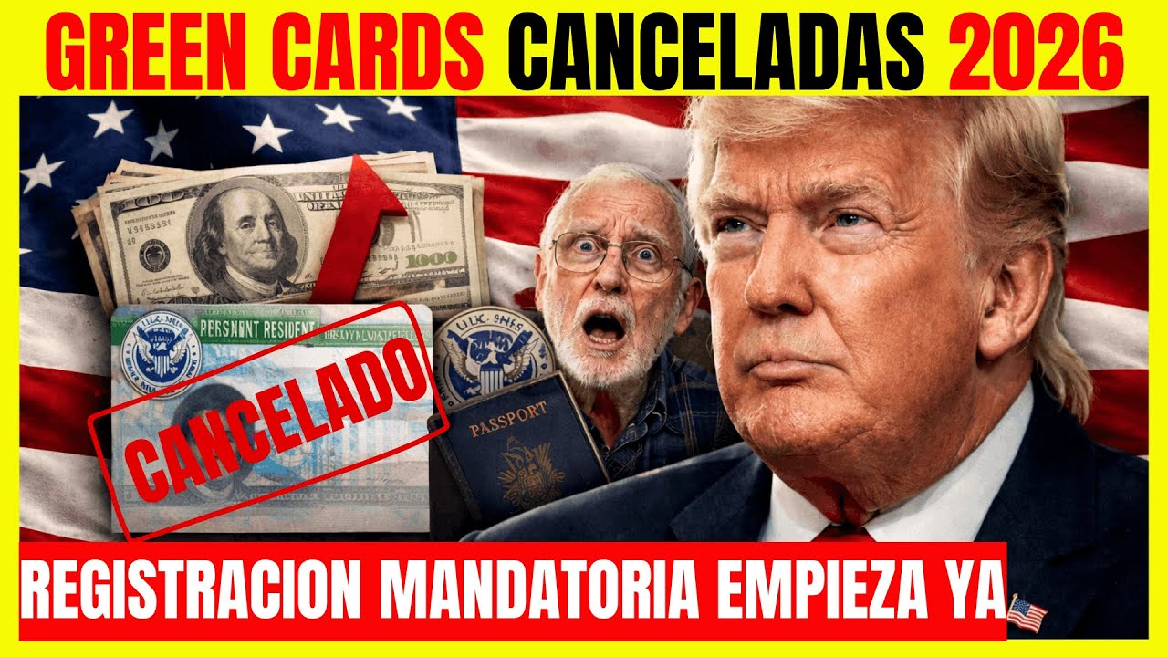 🚨 Los Titulares de GREEN CARDS están sorprendidos! La NUEVA ley de INMIGRACION acaba de cambiar TODO