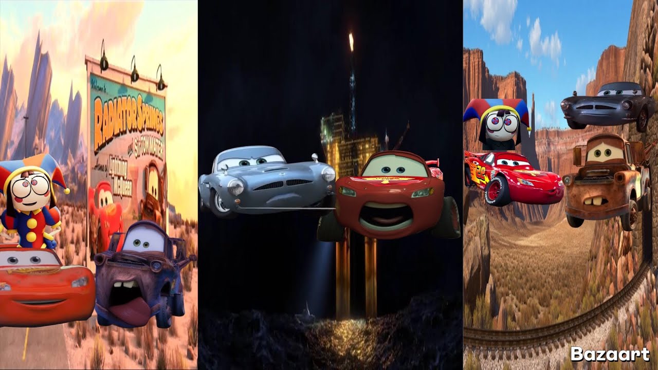 Cars 4 Parody Movie Part 2 @LukesImaginationandGaming @tessaabbey5402 