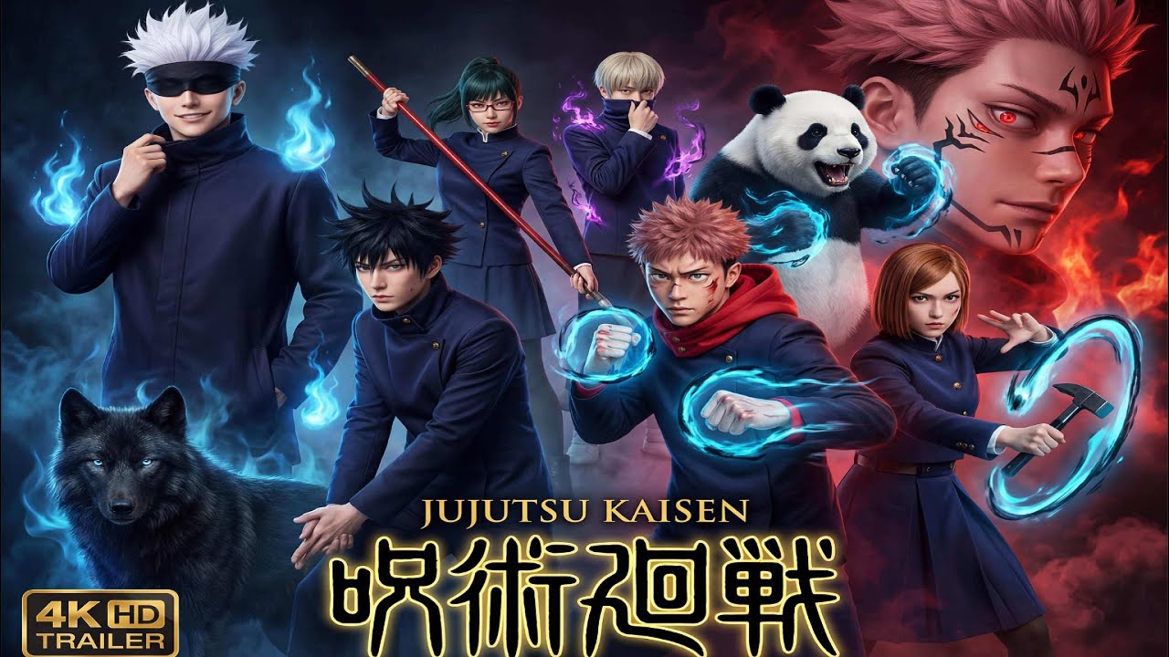 JUJUTSU KAISEN – Live Action Concept Trailer 2026 | Curses Unleashed (4K) #jujutsukaisen