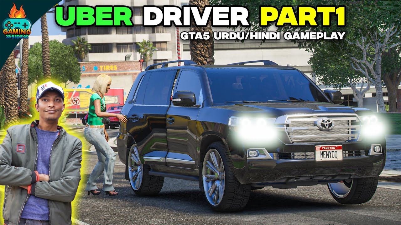 I become an Uber Driver in GTA 5 😅