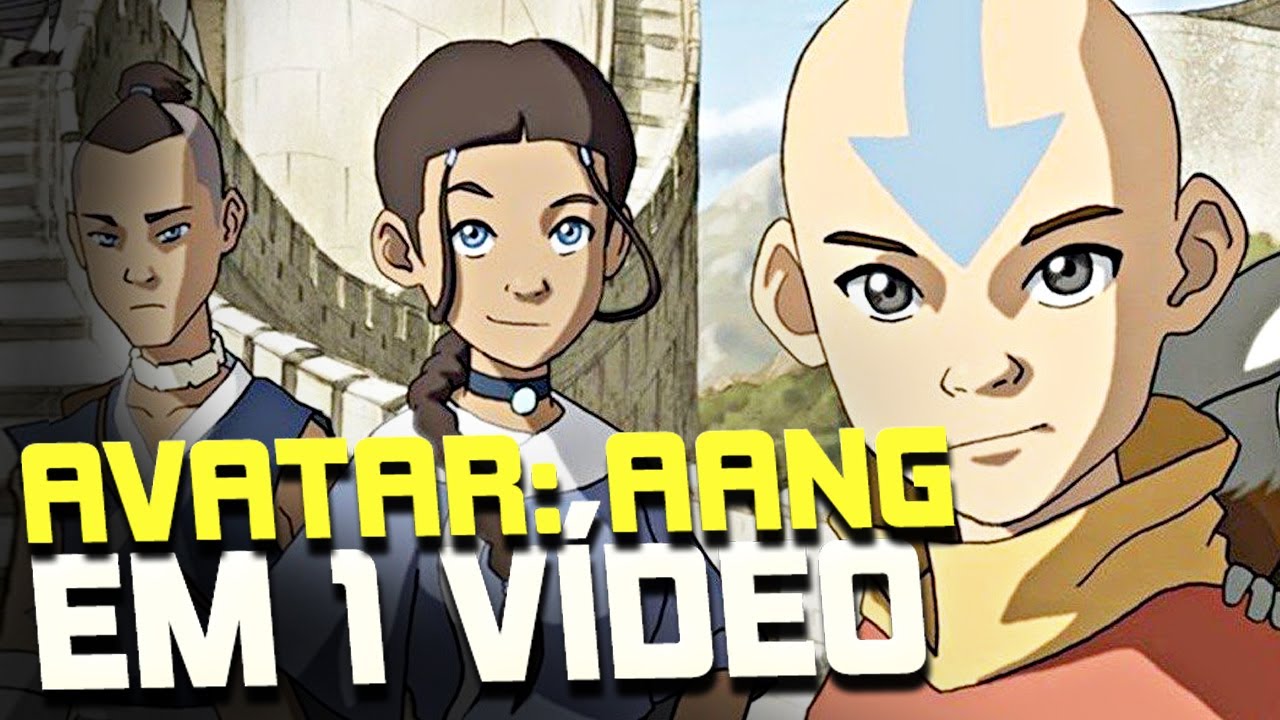 AVATAR A LENDA DE AANG: ENTENDA TODA a HISTÓRIA em 1 VÍDEO