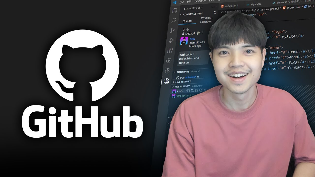 วิธีใช้ Github สำหรับการทำงานคนเดียว 😎💯