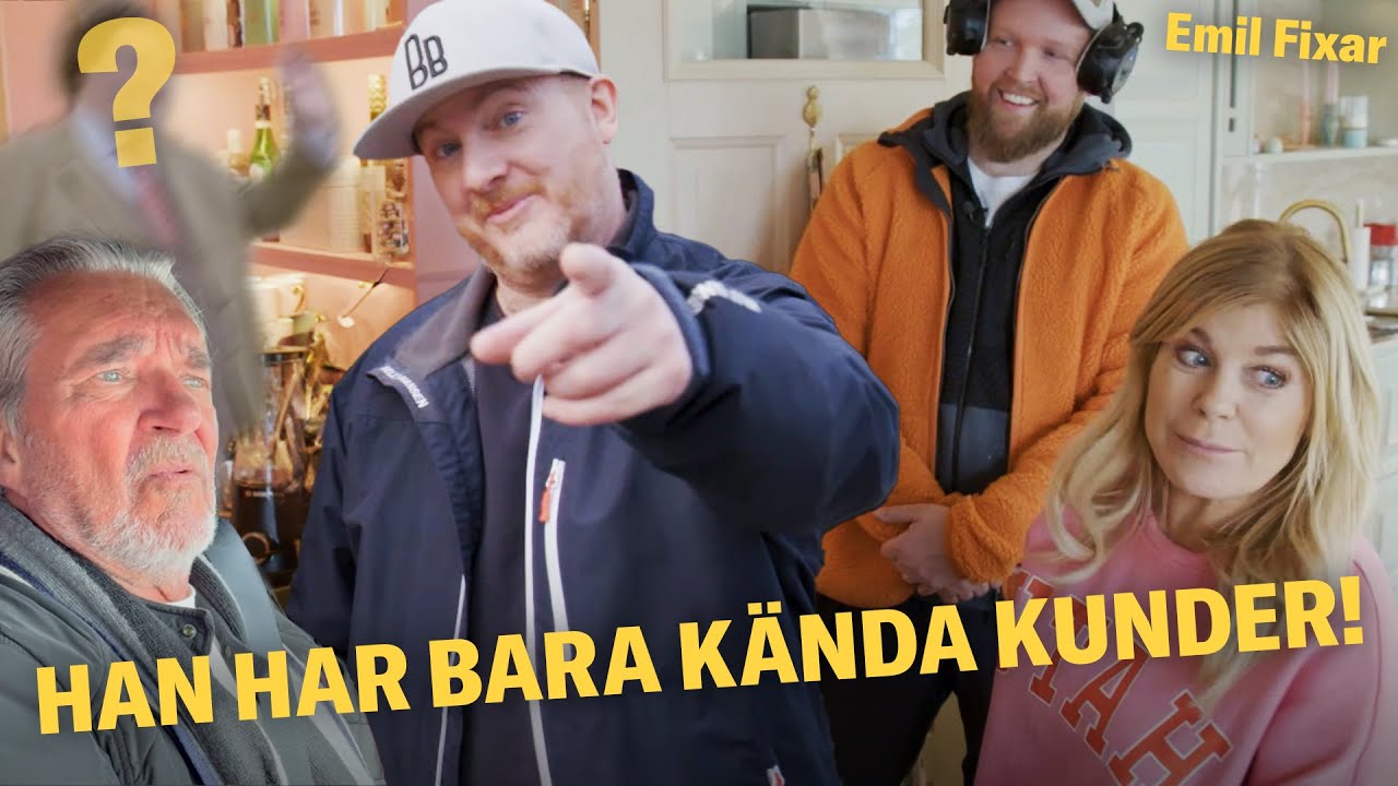 Mackan snickrar hos A-kändisarna!