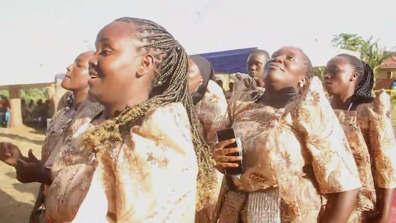 Marching Team at Ngora Ajeluk Marriage.