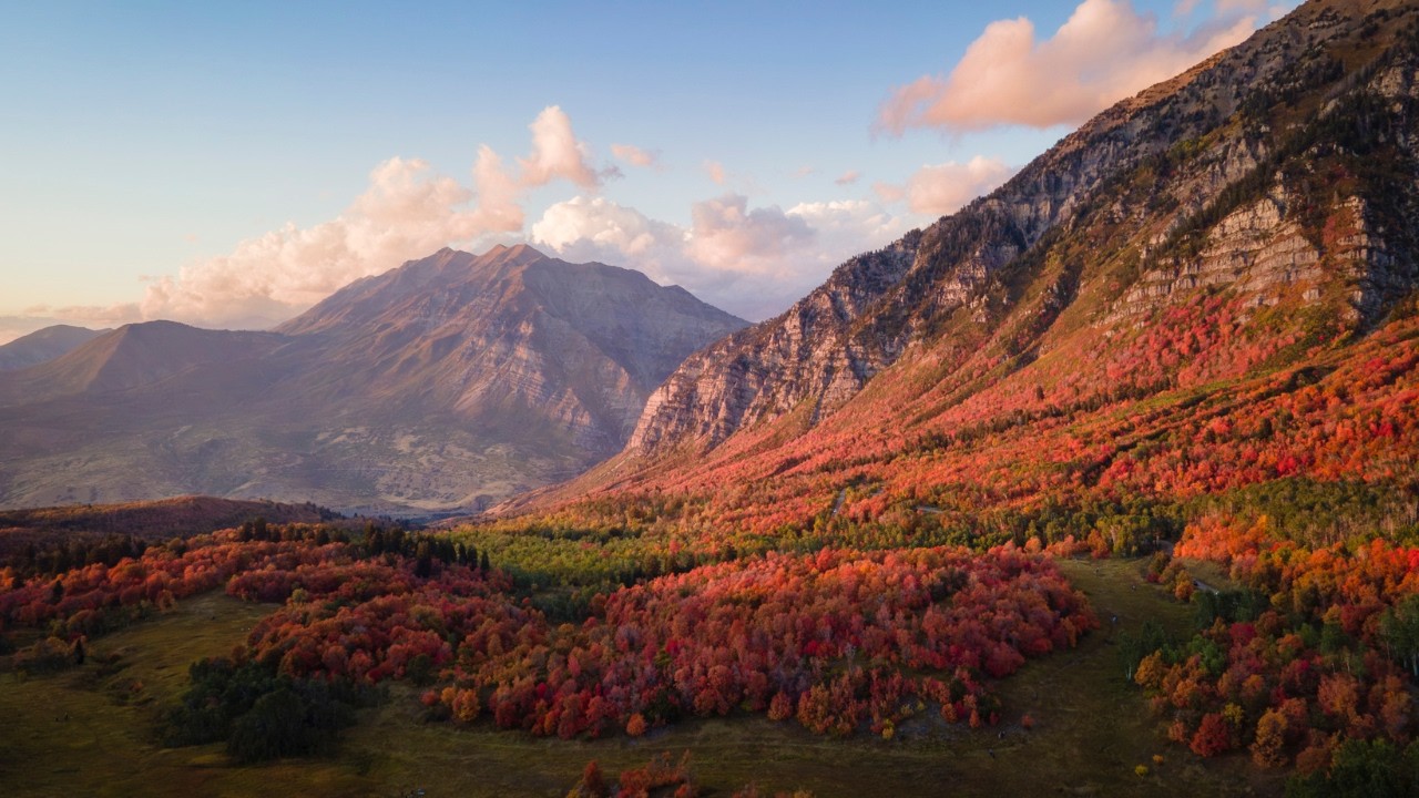 Utah Fall Colors | 4k Drone Footage