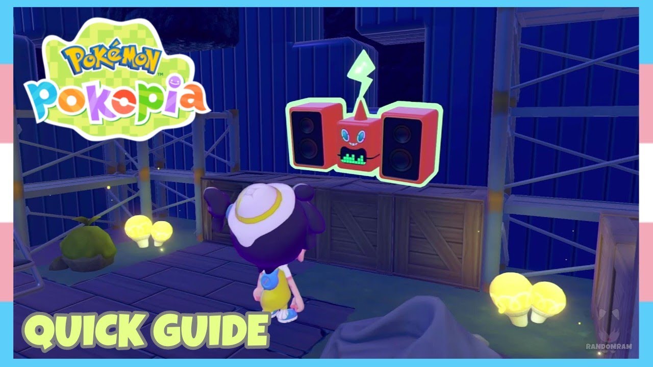 Where To Find DJ Rotom & Get A Stone Table Recipe In Pokemon Pokopia | Location Quick Guide