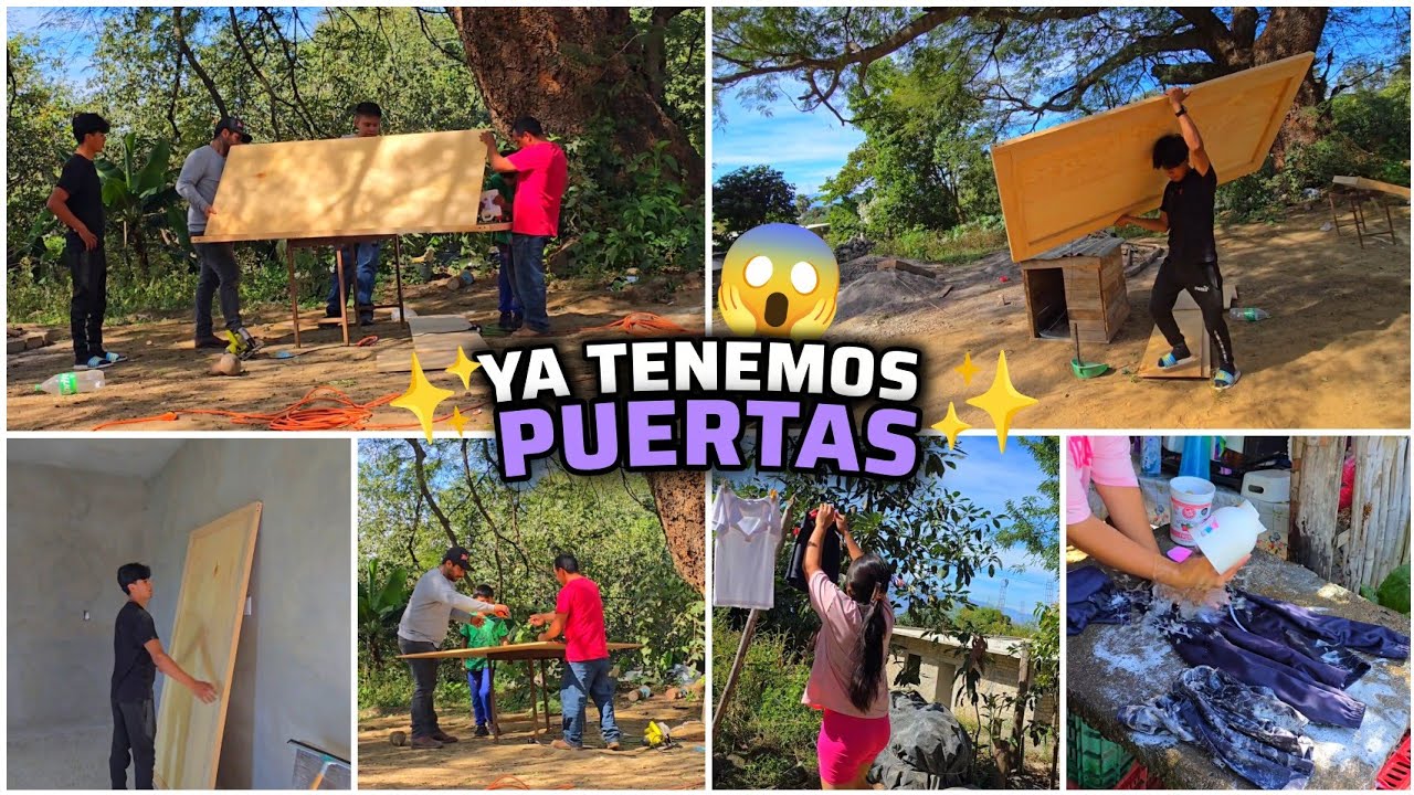LLEGARON las PUERTAS 🚪😱 para la CASA PROPIA 🏡 