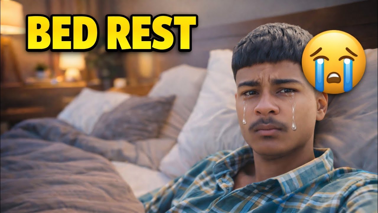 Bed rest|😢😢 |Lucky vlog 