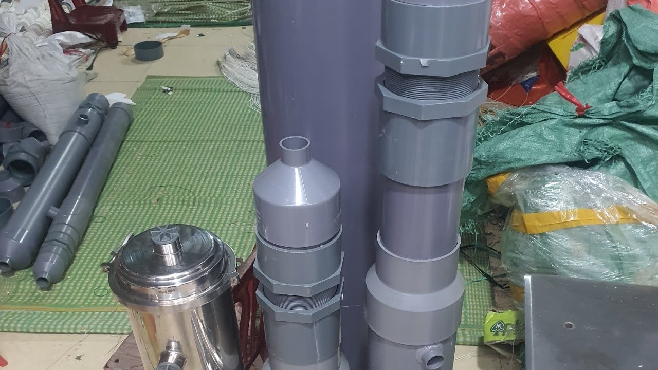 Chế màng lọc nước UF bằng sợi lọc