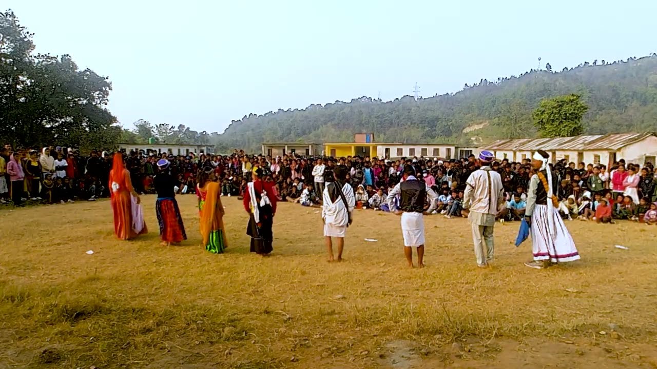 मैदानमा खेल मात्र होइन, कलाको पनि जादु: जनता मा.वि. को बेजोड नृत्य
