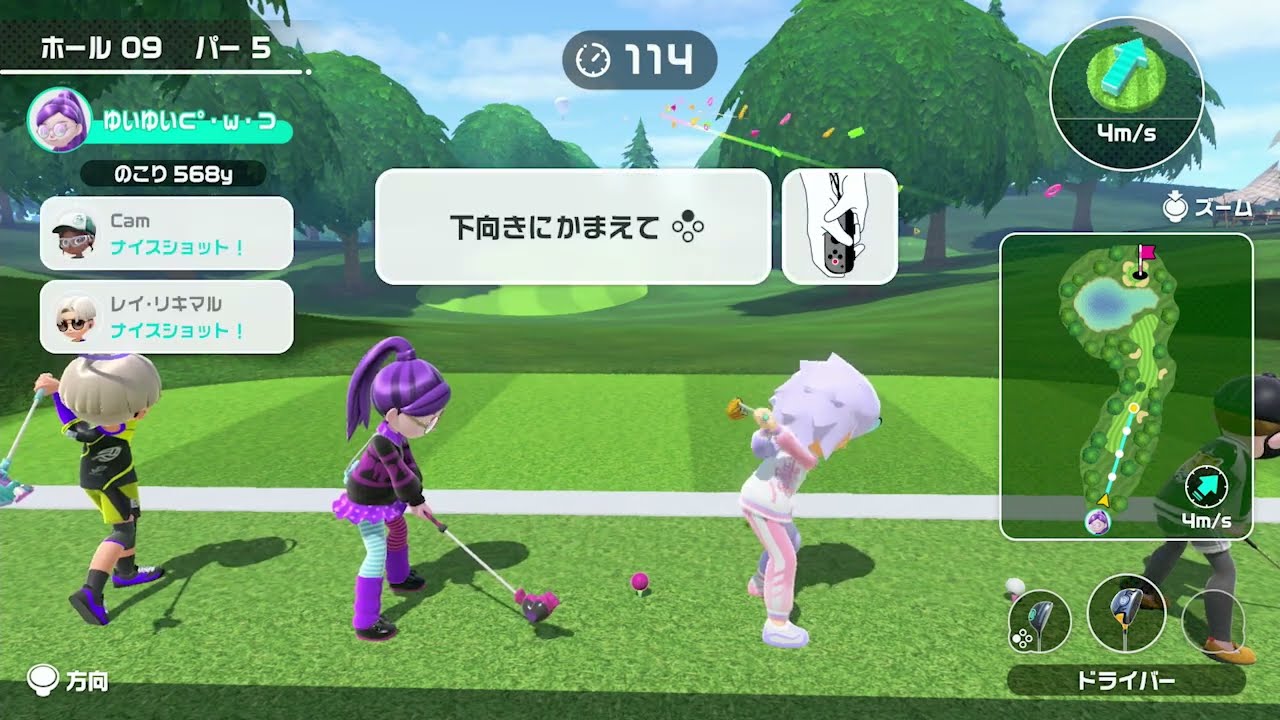 スイッチ　スポーツ　ゴルフ 8 NSS Golf