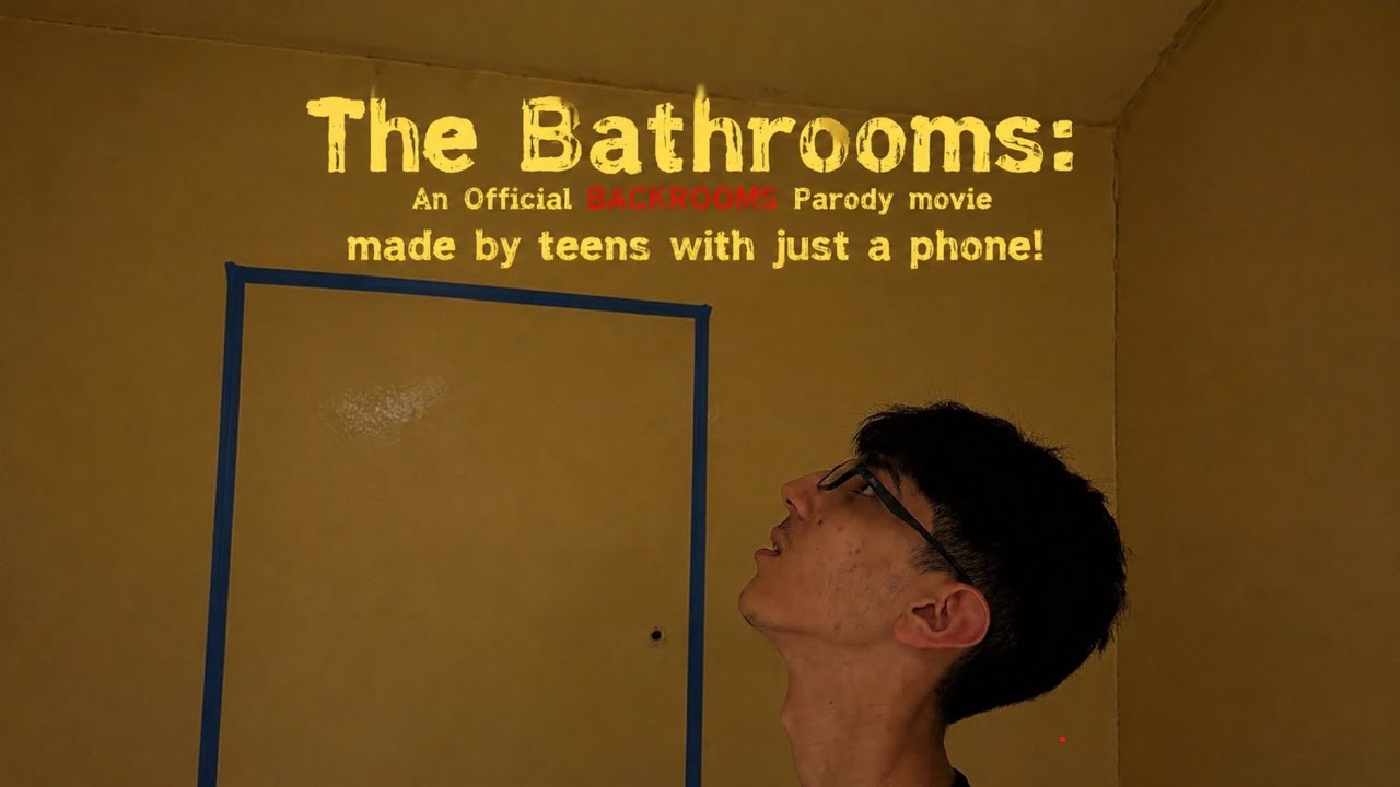 THE BATHROOMS (an official  backrooms parady mini movie ) OFFICIAL TRAILER