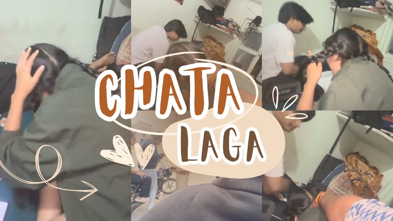Chata Laga | Ayush ne Mara Ekta ko Chata 😂